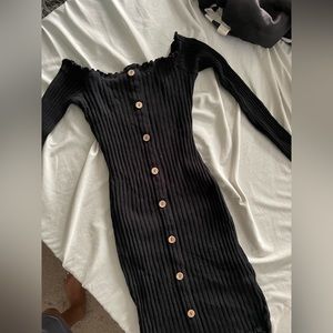 Off The Shoulder Mini Dress